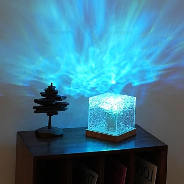 Ocean View Ripple Effect Night Light Aura Lamp