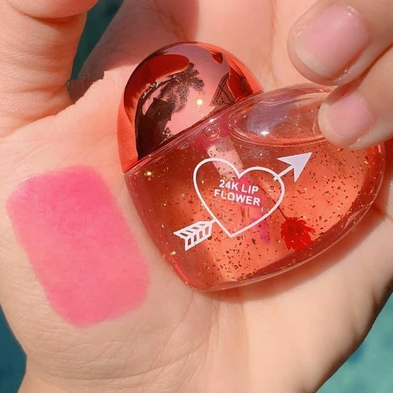 Multi-color Cute La La Love Transparent Lip Gloss Tint