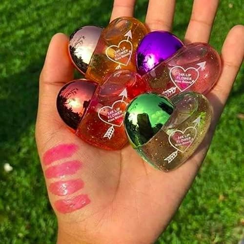 Multi-color Cute La La Love Transparent Lip Gloss Tint