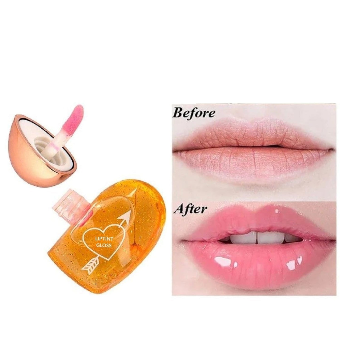 Multi-color Cute La La Love Transparent Lip Gloss Tint