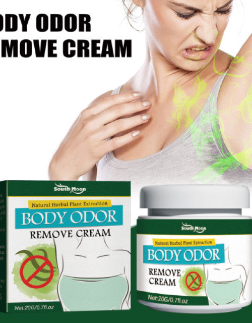 Body Odor Remove Cream with Natural Herbal Plant Extraction 20G good effect (Pack of 2)