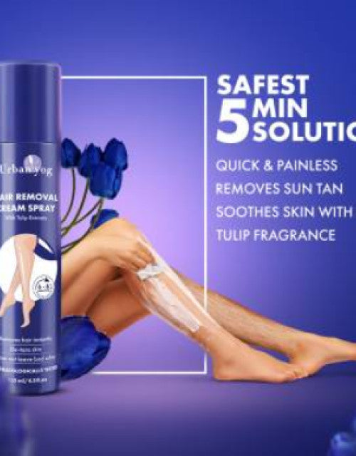 Hair Removal Cream Spray for Women | Painless Body Hair Removal Spray